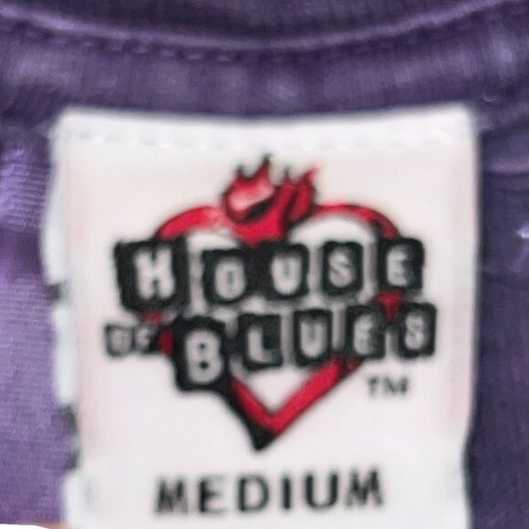 Vintage House of Blues Chicago Where the Heart Meets the Soul Shirt Size M  #122 - Picture 3 of 7